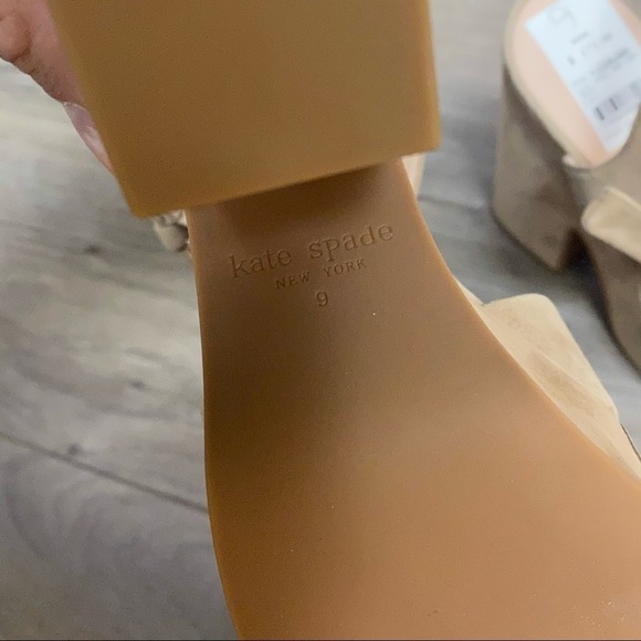 Kate Spade | Grace Platform Sandals Roasted Almond - Picture 11 of 12